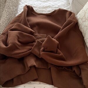 Chic Soul Brown Sweatshirt